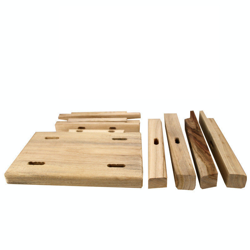 Wood Bench With Full Tenon And Low Four Corners Perfect For Bathroom And Kitchen