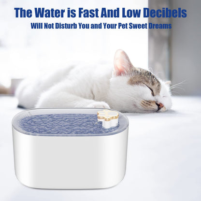 Bebedero automático con filtro para gatos de 3 l, dispensador de agua para mascotas, dispensador de agua ultrasilencioso con LED, productos para mascotas