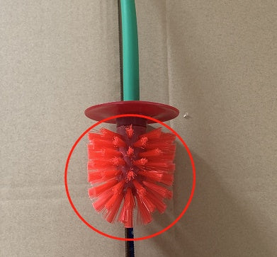 Long Handle Soft Hair Household Toilet Brush Cherry Toilet Brush Daily Necessities Creative Toilet Plastic Brush