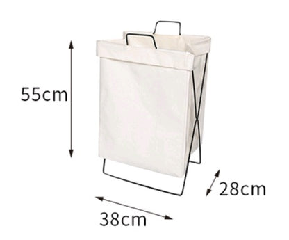 Foldable fabric hamper household laundry basket large storage basket bathroom clothes storage basket