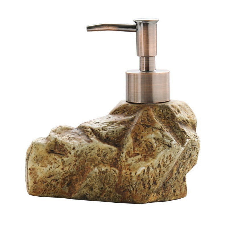 Ceramic Retro Stone Dispenser Soap Dispenser Bathroom