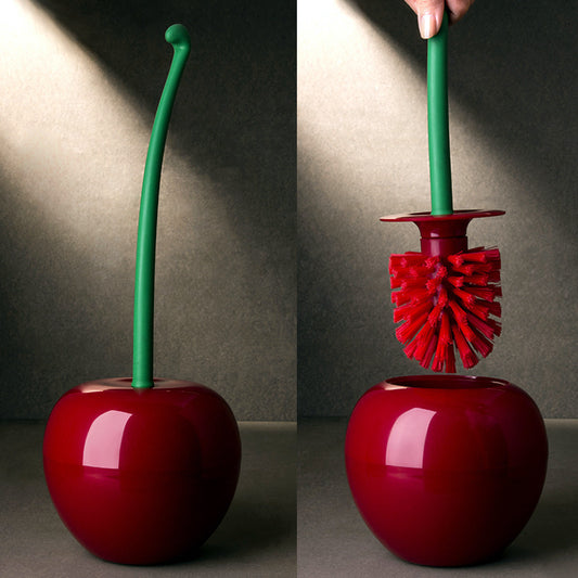 Cepillo de baño de mango largo de pelo suave para el hogar Cepillo de baño de cerezo Necesidades diarias Cepillo de baño de plástico creativo