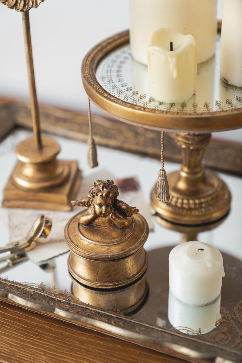 Retro Palace INS Style Vintage Tray Decoration