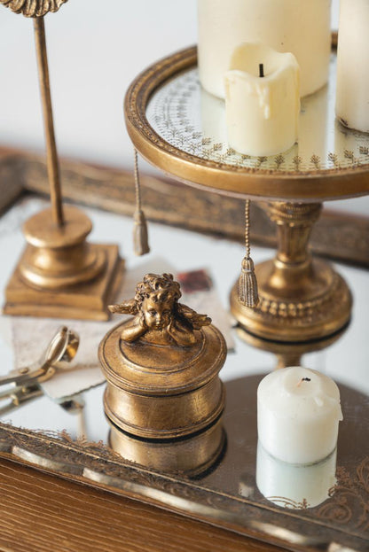 Retro Palace INS Style Vintage Tray Decoration