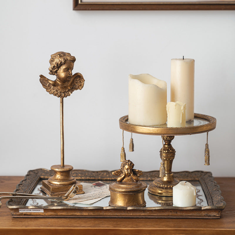 Retro Palace INS Style Vintage Tray Decoration