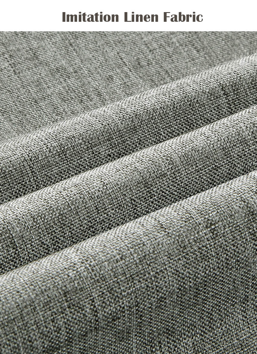 Rideaux de douche gris épais en tissu imitation lin, rideaux de bain imperméables pour baignoire de salle de bain, grande couverture de bain moderne et large