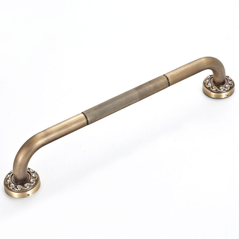 Toallero colgante para baño, material de cobre, toallero de baño antiguo retro europeo