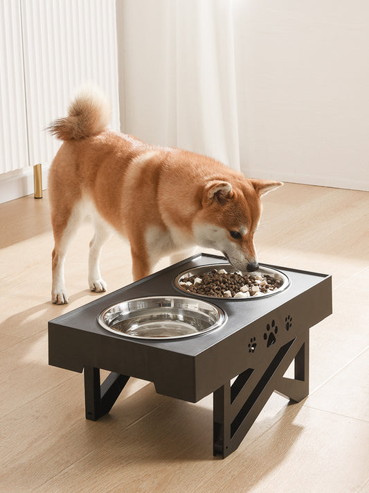 Cuenco para mascotas Cuenco para perros Comedero para mascotas Cuenco de acero inoxidable Cuenco plegable