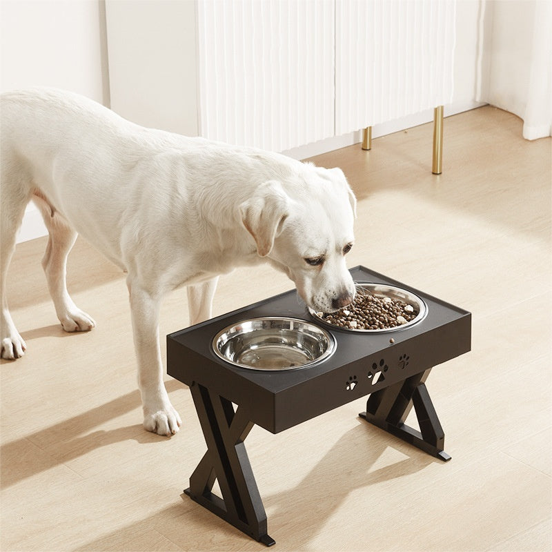 Cuenco para mascotas Cuenco para perros Comedero para mascotas Cuenco de acero inoxidable Cuenco plegable