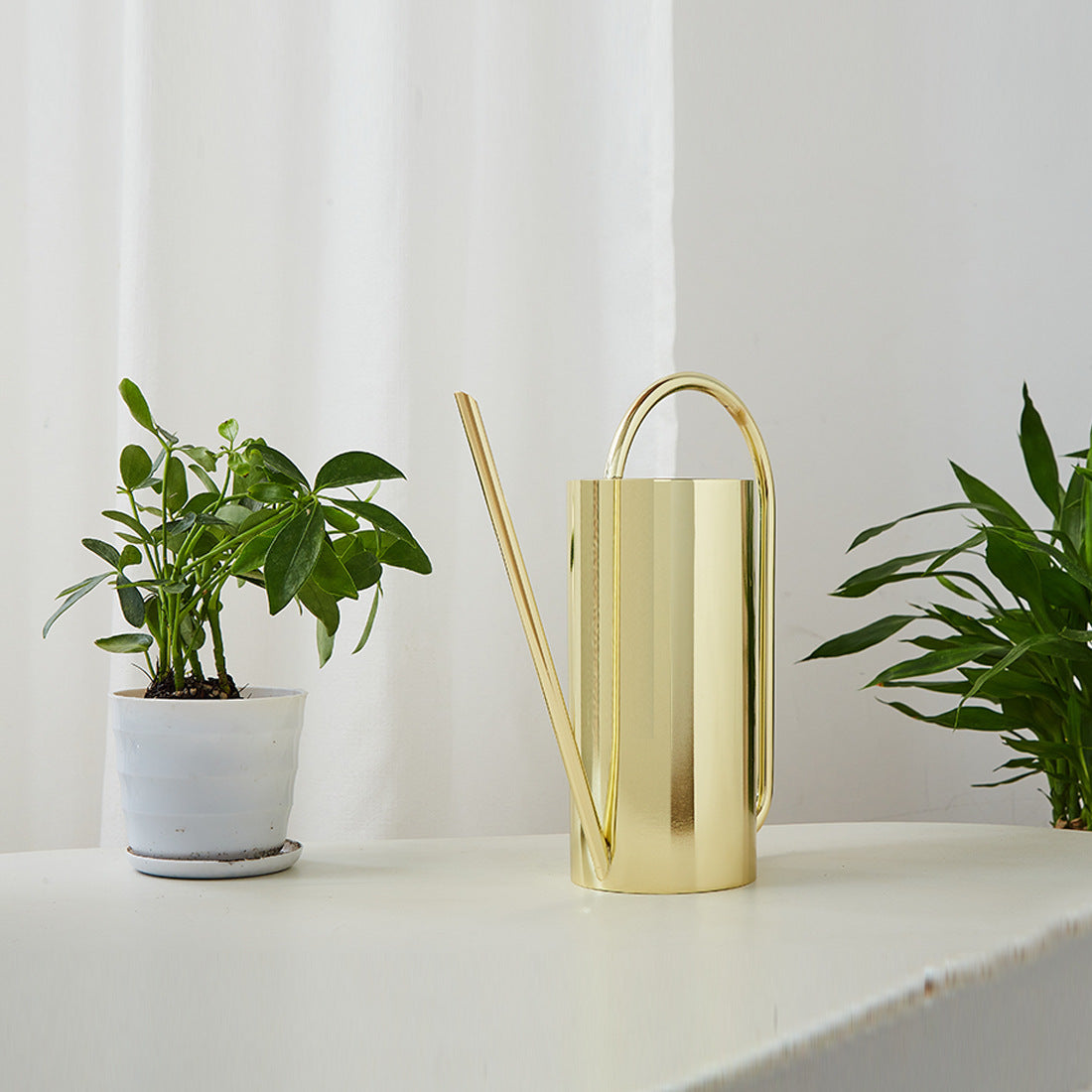 Hervidor de agua de acero inoxidable para jardinería doméstica