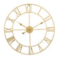 Modern Minimalist Style Decoration Creative Metal Clock