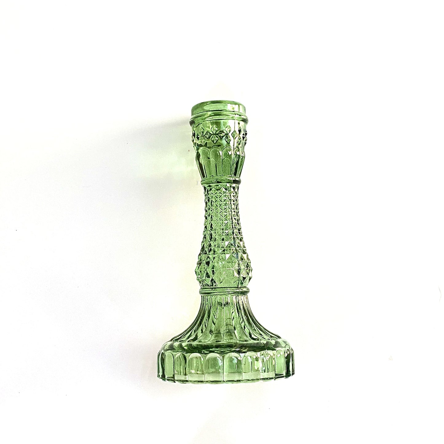 Vintage Style Stained Glass Candle Holder Decoration Dining table