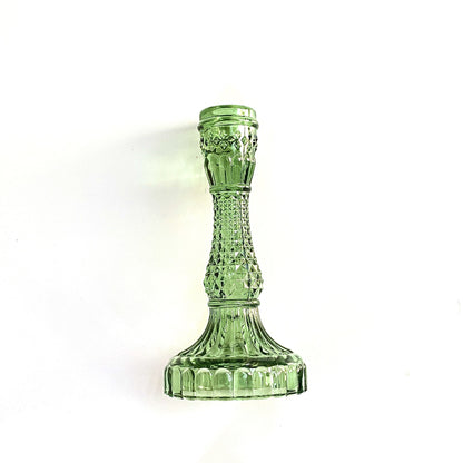 Vintage Style Stained Glass Candle Holder Decoration Dining table