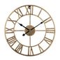 Modern Minimalist Style Decoration Creative Metal Clock