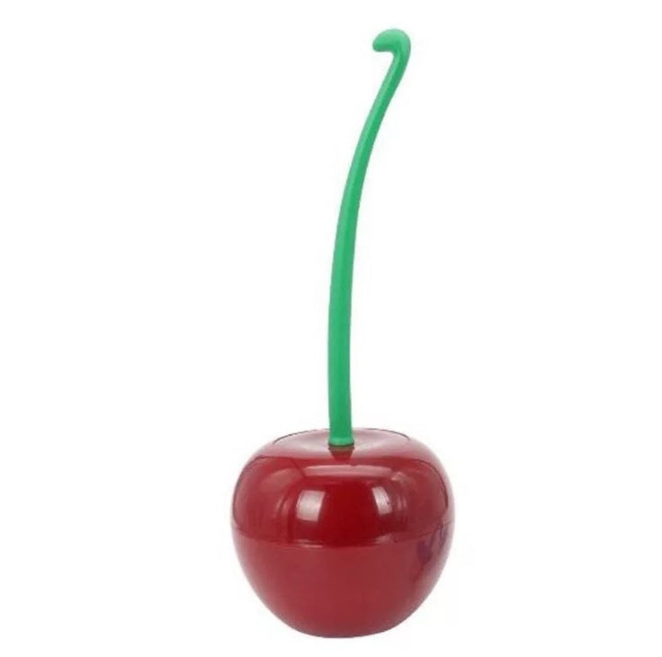 Long Handle Soft Hair Household Toilet Brush Cherry Toilet Brush Daily Necessities Creative Toilet Plastic Brush