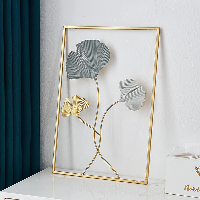 Colgante de pared de lujo metálico estilo casa de campo