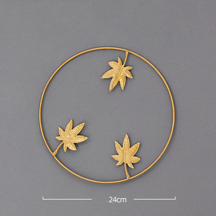 Colgante de pared de lujo metálico estilo casa de campo