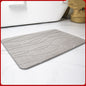 Alfombrillas de baño con diatomeas, almohadilla dura, antideslizante, absorbente, para entrada de inodoro, baño