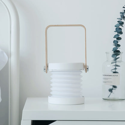 Lámpara LED de noche plegable, táctil, regulable, para lectura, portátil, recargable por USB, para el hogar