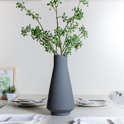 Jarrón de cerámica de estilo minimalista, artesanías para decoración del hogar