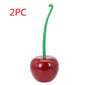 Long Handle Soft Hair Household Toilet Brush Cherry Toilet Brush Daily Necessities Creative Toilet Plastic Brush