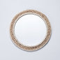 Round Makeup Mirror Wall-mounted Round Mirror Decor Bathroom