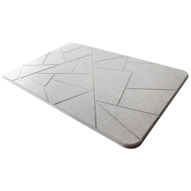 Alfombrillas de baño con diatomeas, almohadilla dura, antideslizante, absorbente, para entrada de inodoro, baño
