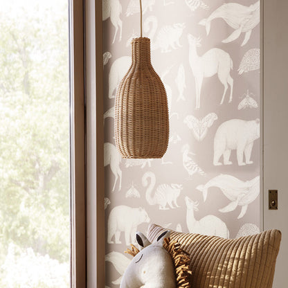 Lámpara de araña de ratán estilo boho de granja para sala de estar de estilo pastoral