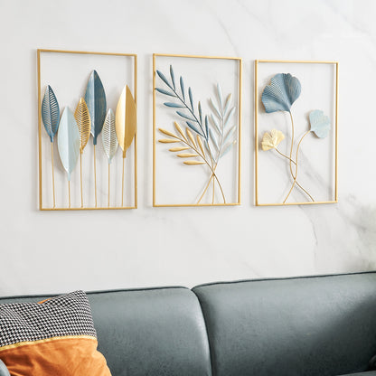 Colgante de pared de lujo metálico estilo casa de campo