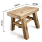 Wood Bench With Full Tenon And Low Four Corners Perfect For Bathroom And Kitchen