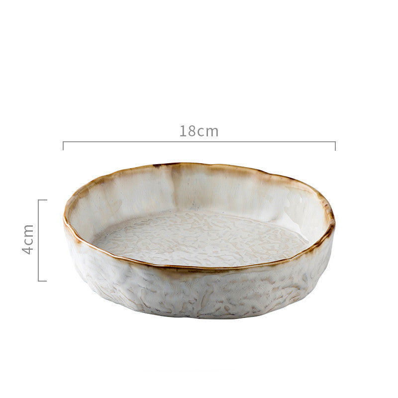 Fashion And Simple Farmhouse Style Ceramic Dishes