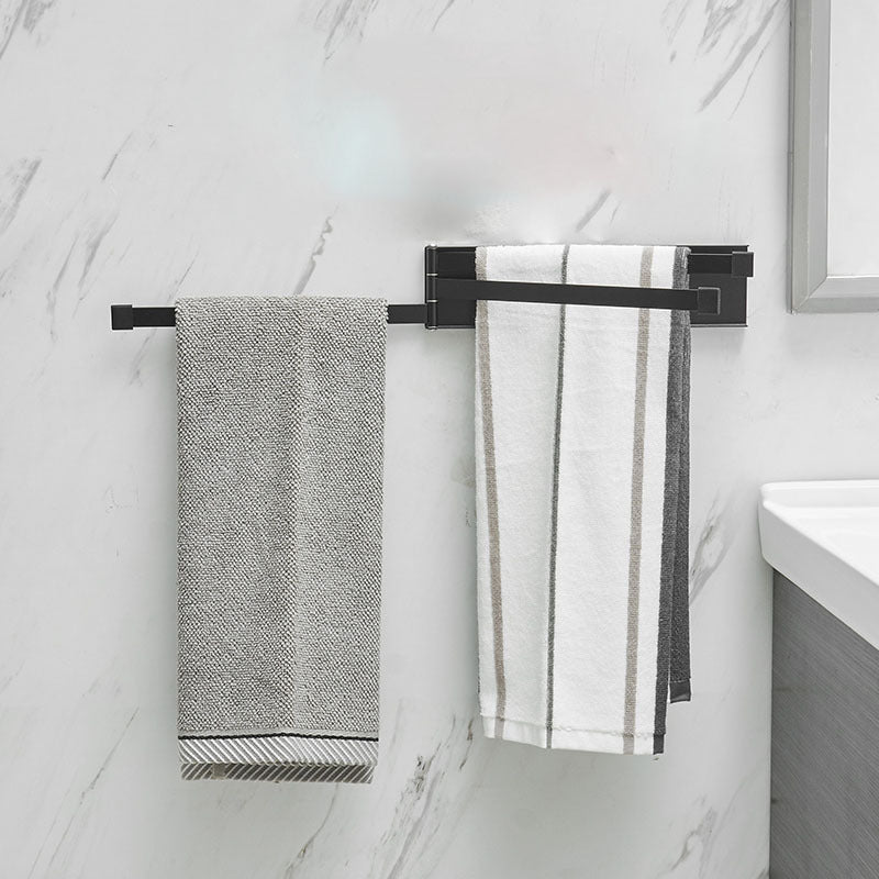 Toallero multiusos sin perforaciones para baño