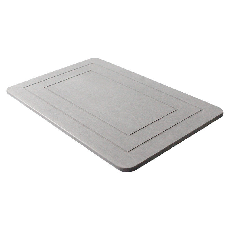 Alfombrillas de baño con diatomeas, almohadilla dura, antideslizante, absorbente, para entrada de inodoro, baño