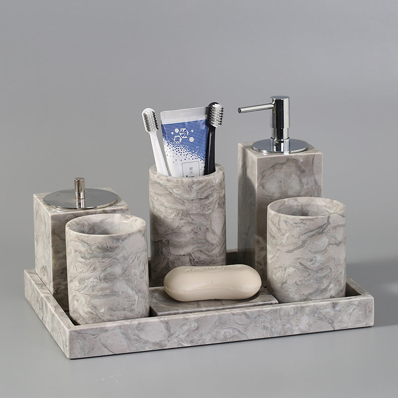 Bathroom Toilet Set Marble Bathroom Set Hotel Model Room Home Furnishing