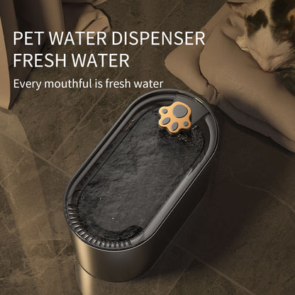 Bebedero automático con filtro para gatos de 3 l, dispensador de agua para mascotas, dispensador de agua ultrasilencioso con LED, productos para mascotas