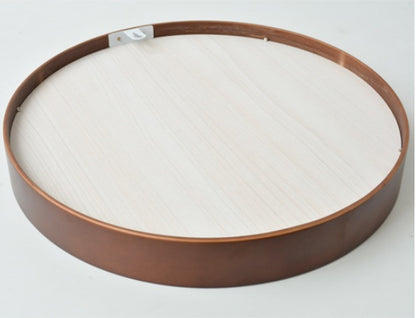 Bathroom Or Bedroom Hanging Solid Wood Simple Mirror
