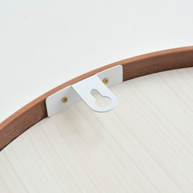 Bathroom Or Bedroom Hanging Solid Wood Simple Mirror