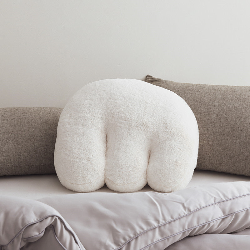Letter Organic Style Bedside Three-dimensional Sculpture Pillow Bedroom Living Room