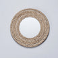 Round Makeup Mirror Wall-mounted Round Mirror Decor Bathroom