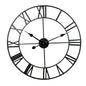 Modern Minimalist Style Decoration Creative Metal Clock