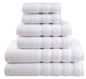 Juego de toallas de baño de algodón de fibra larga absorbente