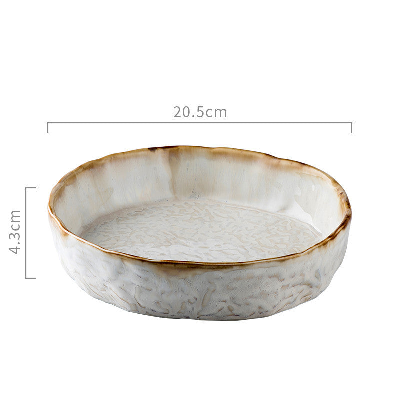 Fashion And Simple Farmhouse Style Ceramic Dishes
