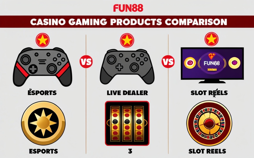 Minh họa chi tiết về fun88 vs w88 —  Hình ảnh trực quan giúp anh em hình dung rõ cách thức hoạt động và trải nghiệm thực tế tại sảnh game FUN88.